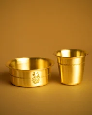 Traditional Brass Dawara Set