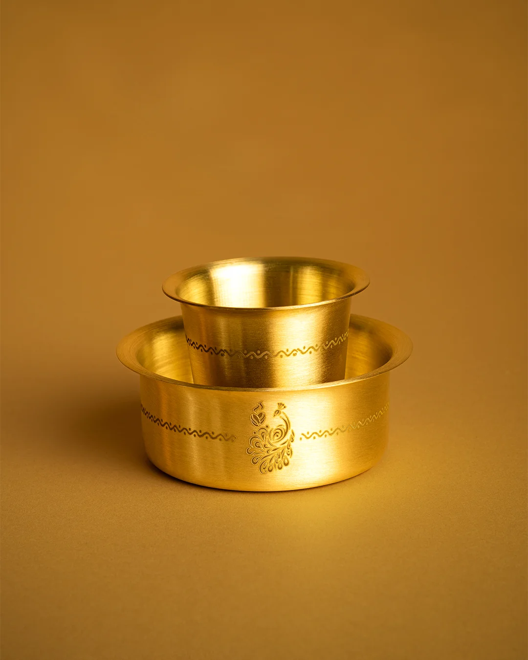 Traditional Brass Dawara Set