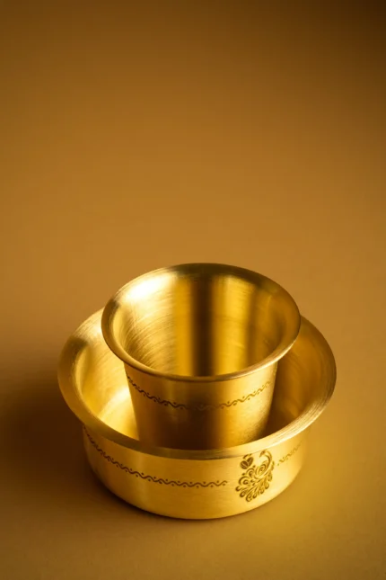 Brass Dabara Set
